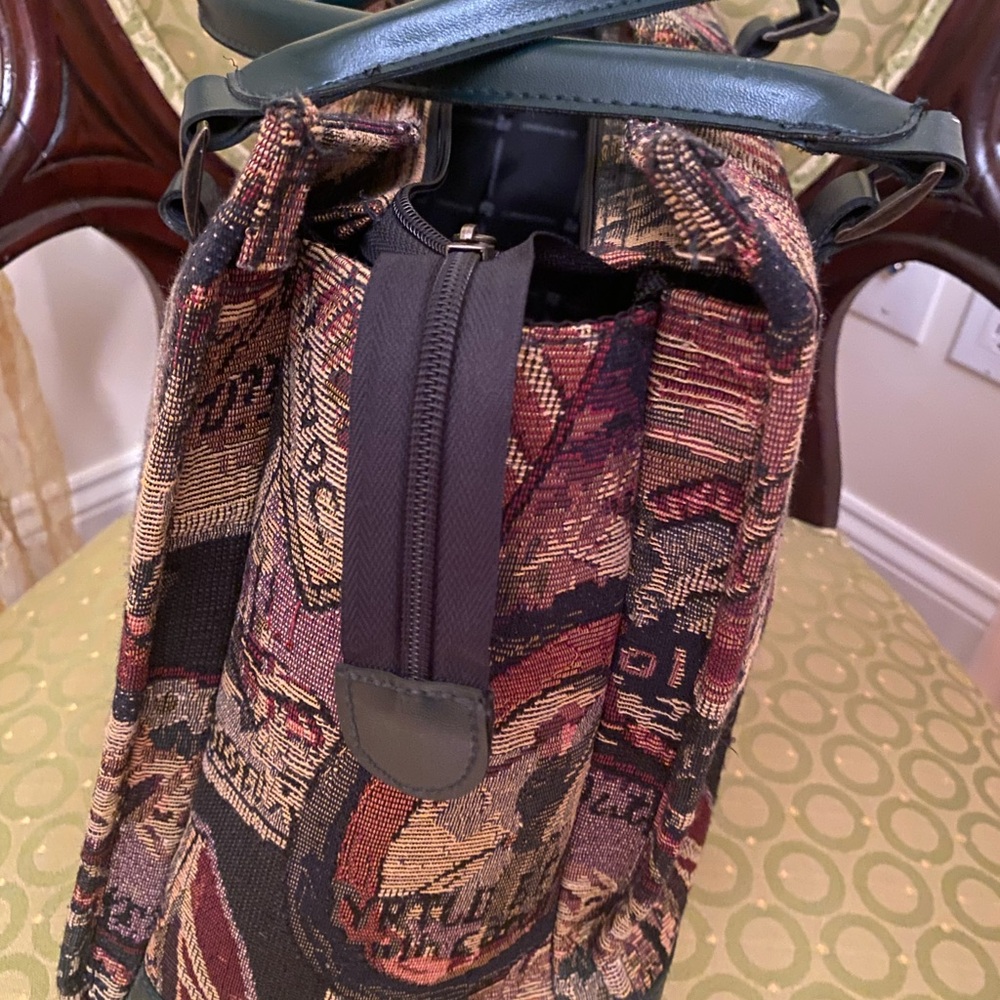 Gloria Vanderbilt great jacquard travel bag - Picture 4 of 6